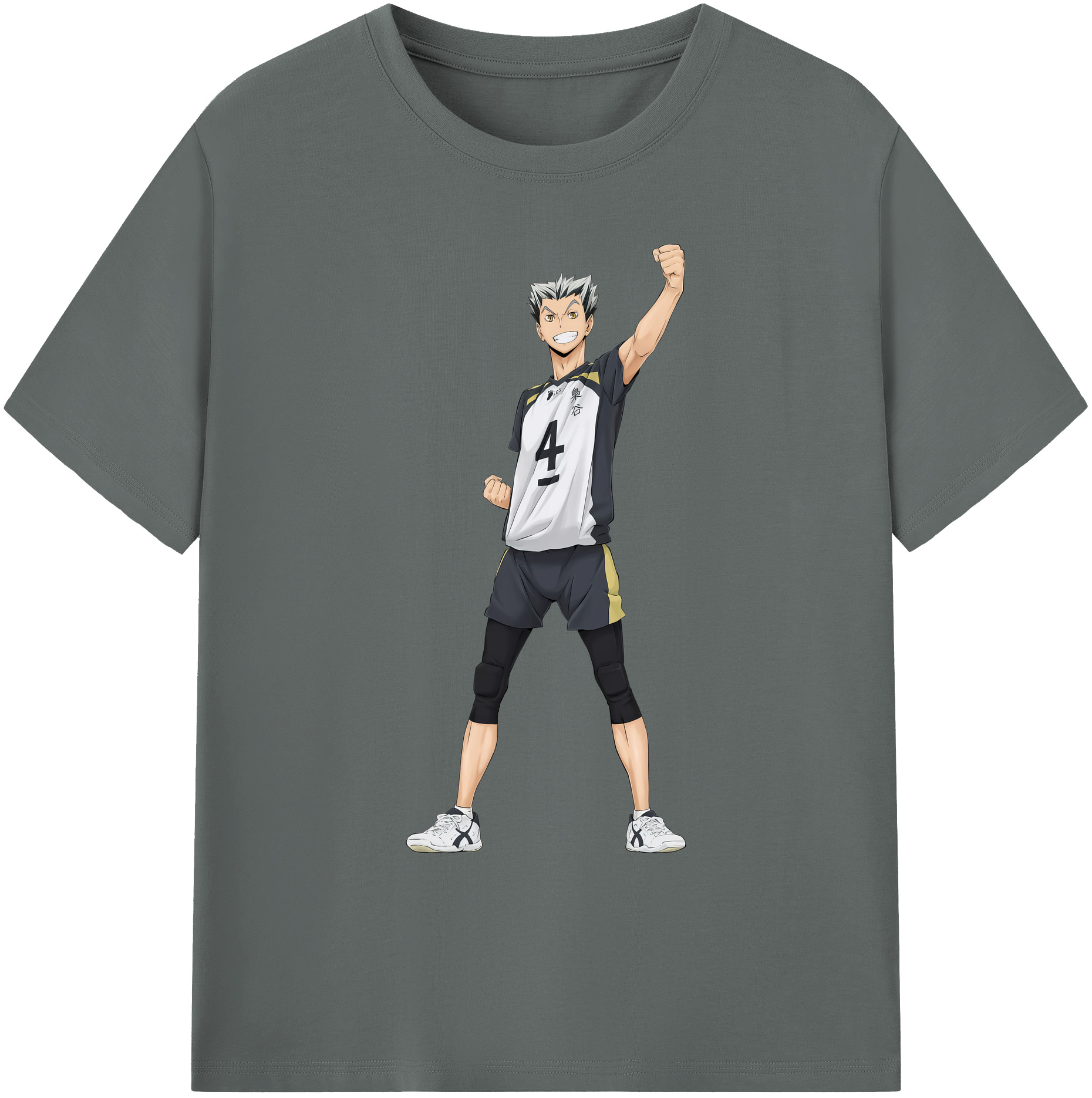 （画像用） ハイキュー!! Haikyu!! 綿100％ メンズ半袖Tシャツ｜肌触りやわらか＆通気性